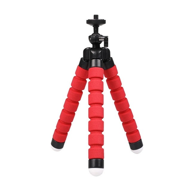 Mobile Phone Tripod Mini Flexible Sponge Octopus Shape Tripod Smartphone Camera Bendable Tripod