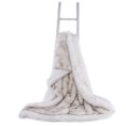 thumbnail image 2 of White Luxury Fox Faux Fur Throw Blanket, 2 of 3