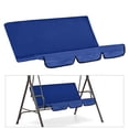 thumbnail image 4 of maytalsory Garden Swing Seat Cover Patio Cushion Protection Bench Covers Blue, 4 of 8
