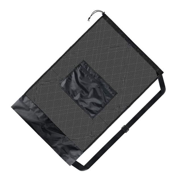 Thinsony OxfordCloth Football Basketball Volleyball Extra Large Drawstring Storage Bag Tennis Black with pockets