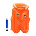 thumbnail image 1 of Siruishop Kids Inflatable Swim Vest Portable Swim Jacket for Kayaking Canoeing Surfing L L, 1 of 8