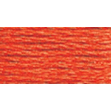 DMC Cotton Embroidery Floss 8 m (8.7 yd), 608 Bright Orange
