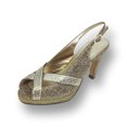 thumbnail image 1 of FLORAL Sandales à Plateforme à Bride Arrière à Talons Hauts à Largeur Grand pour Femmes Tiffany, 1 of 6