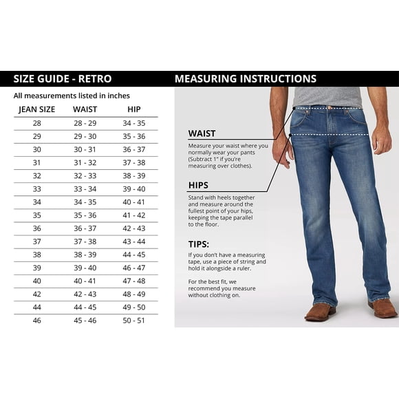 Wrangler Mens Retro Relaxed Fit Boot Cut Jean