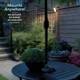 thumbnail image 3 of 5W LED Integrated Battery Powered Weather Resistant Motion Sensor Arc Light Security Light<br>, 3 of 7