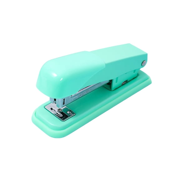 Macaron Color Stapler Mini Office Stapler for Paper Binding Multi-Function with Temporary Permanent Modes Compact Lightweight Design for Students Home and Office Use Holds 20-30 Sheets A4 Paper