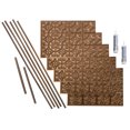 thumbnail image 1 of Fasade Traditional Style 1 Decorative Vinyl Backsplash Kit 15 sq ft Oil Rubbed Bronze, 1 of 6