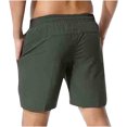 thumbnail image 3 of Diufon Men's Athletic Shorts Drawstring Waisted Outdoor Sport Shorts Spring Summer Hiking Shorts with Pockets, 3 of 4