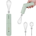 thumbnail image 3 of DEBGFS Electric Hand Mixer Foldable Wireless Egg Beater Whisk USB Rechargeable Electric Food Blenders 3 Speed Handheld Egg Beater Multipurpose Electric Whisk for Eggs Milkshake Cream Sauces Kitc, 3 of 9