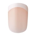 thumbnail image 4 of KISS Fast French - Broadway Peach - Fake Nail, Real Short, 4 of 5