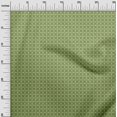 thumbnail image 3 of oneOone Polyester Spandex Light Green Fabric Geometric Craft Projects Decor Fabric Printed By The Yard 56 Inch Wide, 3 of 4