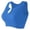 Blue, variant on IROINNID Discount Racerback Bras for Women Sports Bras Lace Sexy Gathered Thin Wireless Bra Set Underwear Underwear Pajamas Set,Blue