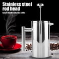 thumbnail image 3 of Cafetière en Acier Inoxydable à Double Paroi, Théière à Pression Française (800 ml), 3 of 8