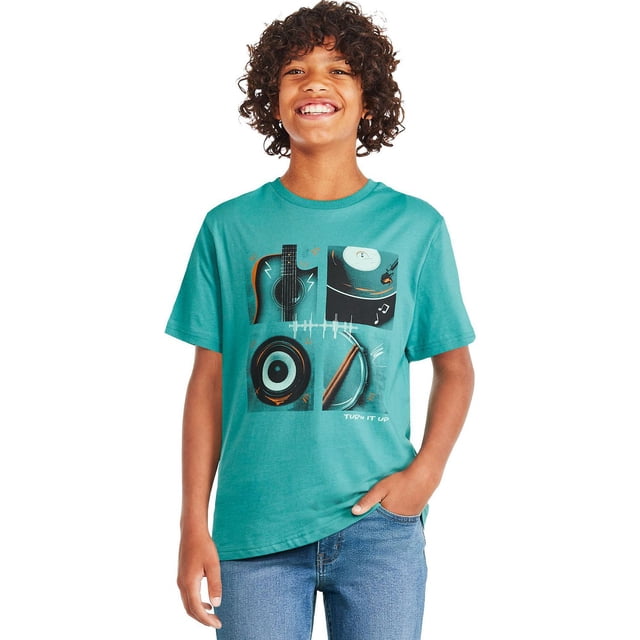 T-shirt à imprimé graphique George pour garçons