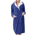 thumbnail image 1 of Birdeem Robes pour Femmes Vêtements d'Intérieur pour Femmes Flanelle Pyjamas à Capuche Peignoirs Longs Pyjamas et Pyjamas, 1 of 1