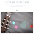 thumbnail image 2 of Keyring Guitar Pick Storage Bag Electric Guitar Plectrum Holder Case Guitar Plectrum Holder, 2 of 9