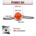 thumbnail image 3 of Trendy Tool Kit for Home, Clipper Head Chain Trimmer for Outdoor Garden Suitable for Home Replacement Parts Trimmer Outdoor Garden Glass Mower Tool Accessories Brush Cutter, 3 of 6