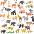 thumbnail image 3 of Animals Figure,54 Piece Mini Jungle Animals Toys Set For Boys Girls Kids, 3 of 7