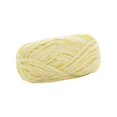 thumbnail image 3 of Tnarru Chunky Polyester Light Yellow Yarn, Jumbo Tubular Hand Knit, 3 of 8
