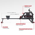 thumbnail image 2 of Machine à ramer Sunny Health & Fitness Smart Obsidian Surge 500 m - SF-RW5713SMART, 2 of 6