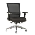thumbnail image 1 of TygerClaw Mesh Mid Back and Fabric Seat Office Chair, 1 of 4