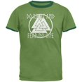 thumbnail image 1 of Do Right Fear No One Valknut Viking Odin Mens Ringer T Shirt, 1 of 1