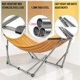 thumbnail image 3 of Tranquillo Hamac Double Universel de 106 Pouces avec Support et Sac Ajustables, Jaune, 3 of 12