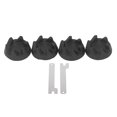 thumbnail image 2 of Raccord de Mixeur, Coupleur de Mixeur Ajustement Parfait 4 Pcs Durable pour Réparation, 2 of 7