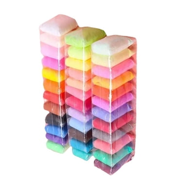 Kit d'Argile, Bricolage Argile 36 Couleurs Vives Kit d'Argile Ensemble d'Argile Haut de Gamme
