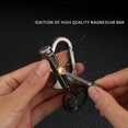 thumbnail image 4 of Bmisegm Metal Keychain Keychain Portable Matches Emergency Metal Matches Camping A, 4 of 6