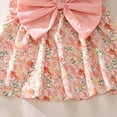 thumbnail image 4 of Robes pour Bébés Filles Robe Tutu pour Bébé Fille Robe d'Été Sans Manches pour Filles avec Chapeaux 2 Pcs Robe de Fête pour Bébé Fille 2-3 Ans, 4 of 4