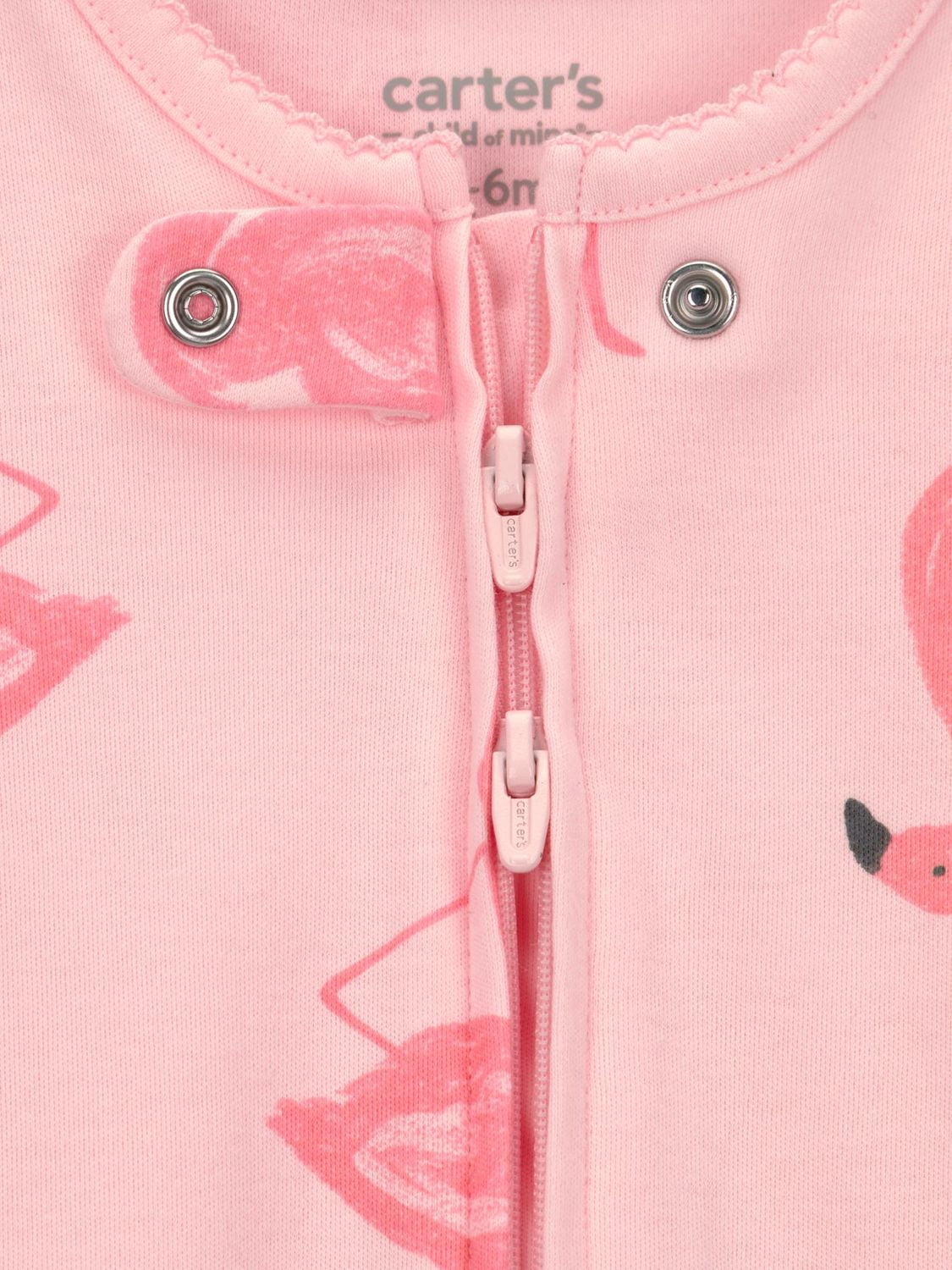 Carter’s Child of Mine Baby Girls’ Cotton Sleeper