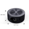 thumbnail image 3 of PEONAVET Projecteur Projecteur Projecteur Projecteur Projecteur Mini Projecteur, Projecteur Portable 1080p, Projecteur de Films Extérieur Projecteur de Films Maison Projecteur Vidéo LED, Projecteur de Films avec Interface USB et Télécommande, 3 of 3
