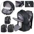 thumbnail image 3 of Matoen12 Waterproof Large Capacity Business Backpack for Men, Oxford Cloth Travel Bag with USB Port, Computer Backpack Suitable for 17 Inches Laptop & Tablet, 3 of 5