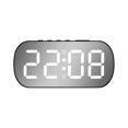 thumbnail image 1 of Maytalsory Table Clock Two Alarms Brightness Adjustment Night Mode 2. Time Alarm Clock Black white light, 1 of 6