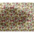 thumbnail image 4 of oneOone Viscose Chiffon Fabric Leaves & Floral Block Print Fabric BTY 42 Inch Wide, 4 of 4