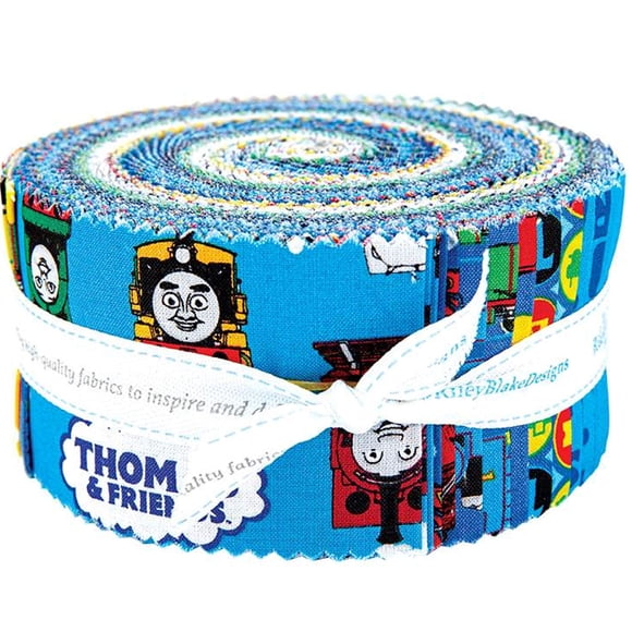 All Aboard with Thomas & Friends 2.5"" Rolie Polie by Riley Blake Designs RP-11000-40