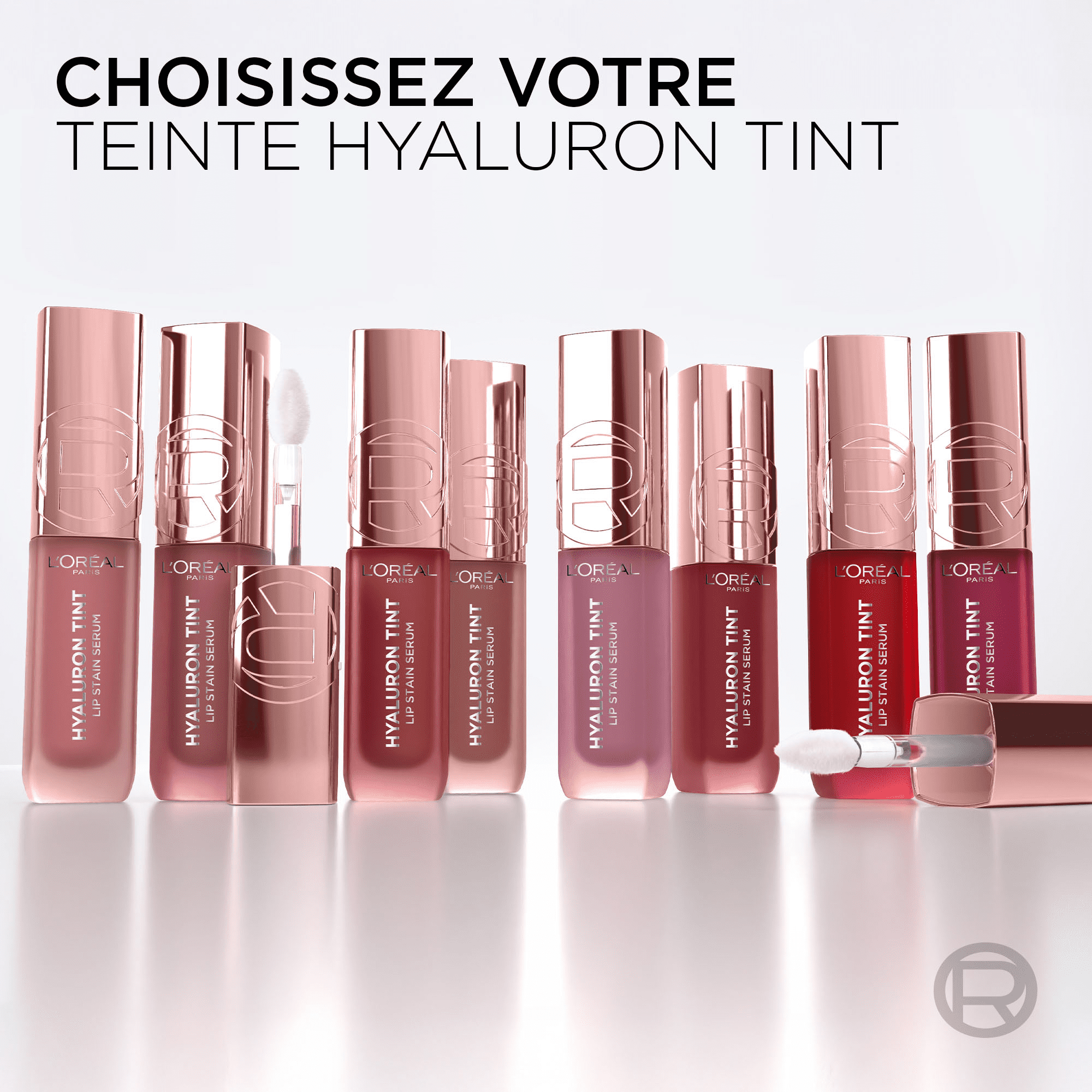 L'Oréal Paris Hyaluron Tint Sérum Encre à Lèvres, Couleur Légère 12H
