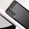 thumbnail image 2 of PANDACO Black Brushed Metal Case for Samsung Galaxy S21, 2 of 4