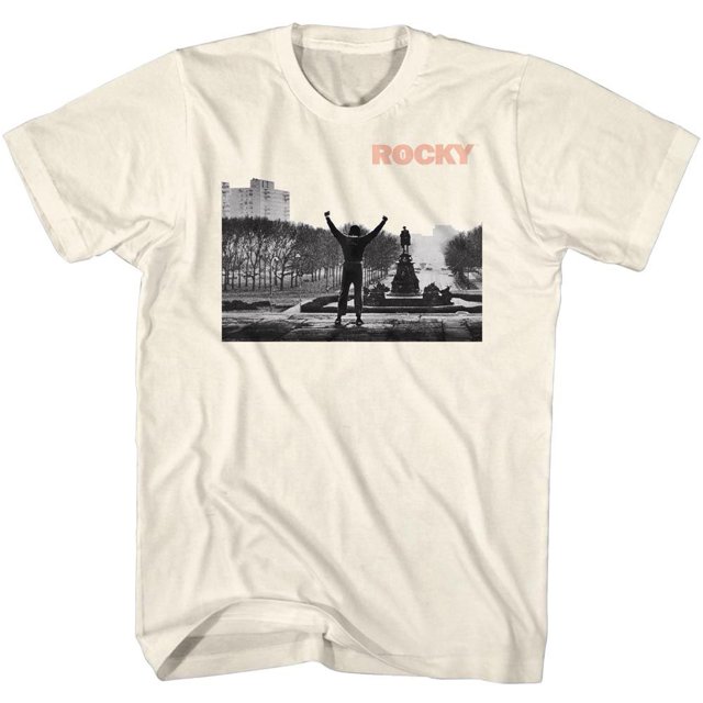 Rocky Rky pour les Enfants Tendance T-Shirt Naturel