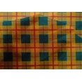 thumbnail image 4 of oneOone Cotton Silk Fabric Madras Check Decor Fabric Printed BTY 42 Inch Wide, 4 of 4