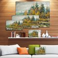 thumbnail image 2 of Impression sur toile « River On A Decline » Design Art, 2 of 3