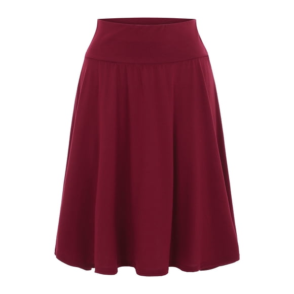 Ketyyh-chn99 Tennis Skirt Women Mini Skirt Women Basic High Waisted Mini Short Skirt Red,L
