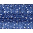 thumbnail image 4 of oneOone Velvet Blue Fabric Geometric Fabric For Sewing Printed Craft Fabric By The Yard 58 Inch Wide, 4 of 5