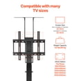 thumbnail image 3 of VEVOR Support de Montage pour Téléviseur Motorisé, Capacité de Charge de 132 Lb, avec Télécommande, 3 of 9