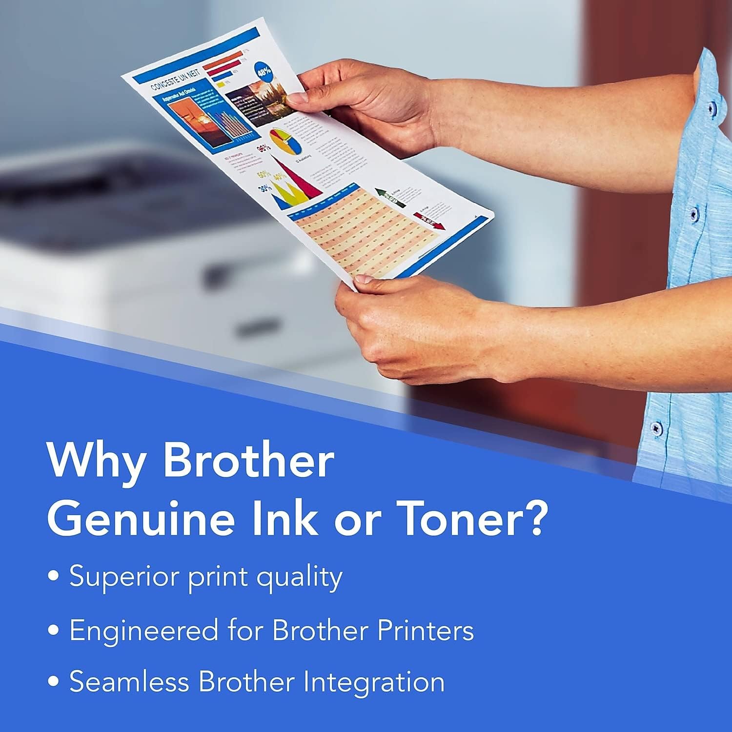 Brother Genuine Standard-Yield Toner Cartridge Three Pack TN221 3PK -Includes one Cartridge Each of Cyan, Magenta & Yellow Toner, Standard Yield (TN2213PK), Cyan, Magenta, Yellow (BRTTN2213PK)