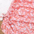 thumbnail image 4 of MIASHUI 3 Piece Girls Bathing Suits Leaf Flower Printed Bikini Set with Skirt Cover Up,Orange,8-9 Years, 4 of 6