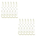 thumbnail image 4 of VONKY 6pcs/set Customized Spiral Pendant For DIY Decoration Safe Ingredients Exquisite Craft Birthday Star Spiral Pendant PVC Light Green 2Set, 4 of 5