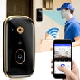 thumbnail image 1 of Smart Video Doorbell Camera, 1080P HD, Motion Detection, 120-Day Battery Life, Night Vision, 2-Way Audio, Wireless, iOS/Android App Control, Weatherproof, 1 of 9