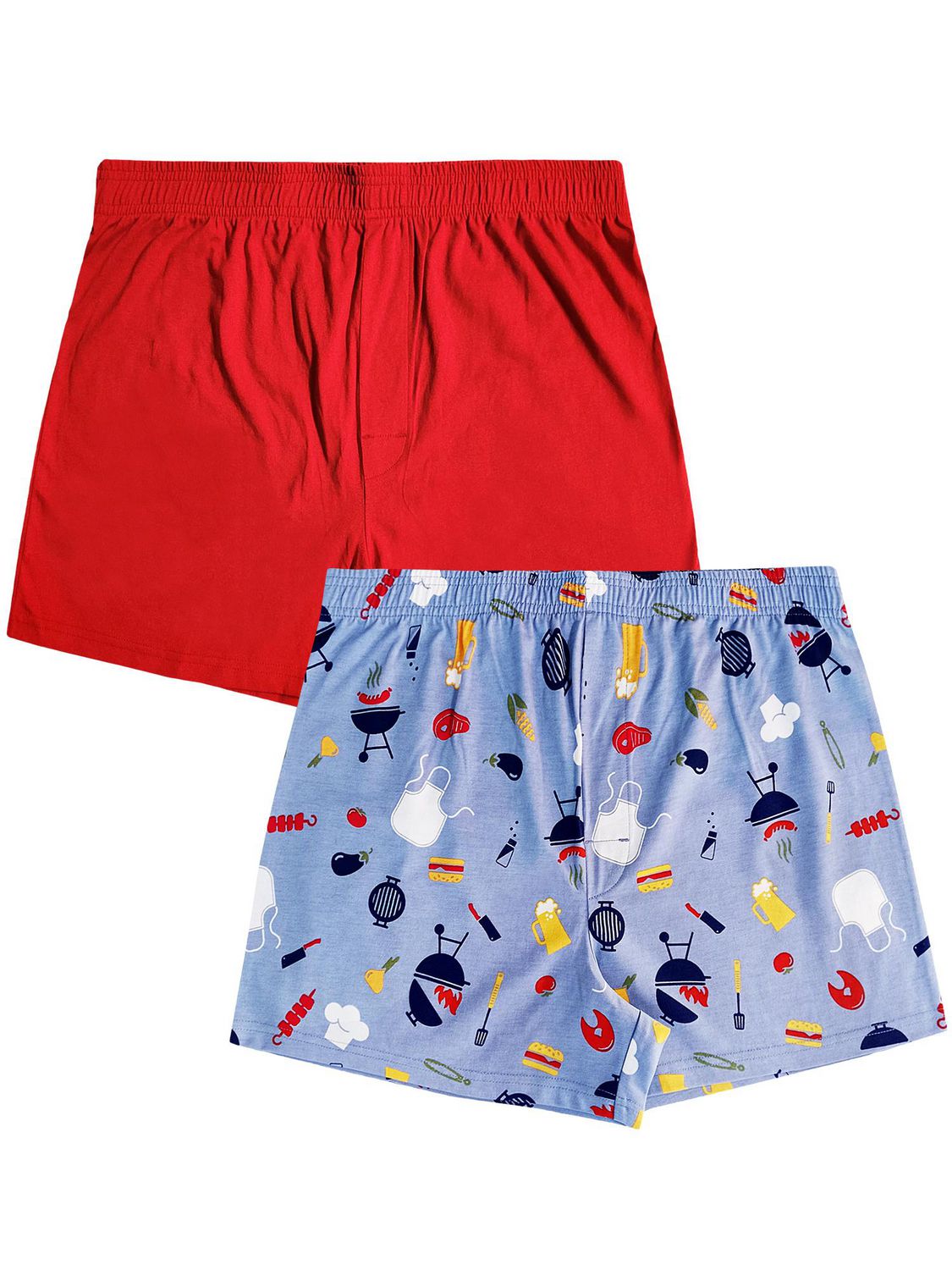 Short de nuit packet 2 - Adultes - Hommes Fox & Badger